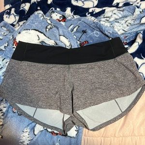 Grey size 4 Lululemon shorts